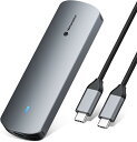 Yottamaster M.2 SSD外付けケース NVME対応 USB C 3.2 Gen2 10Gbps高速転送 NVME/PCIe専用 M.2 NVMeケース 2230/2242/2260/2280 M key/B&M key SSD対応 高度なアル