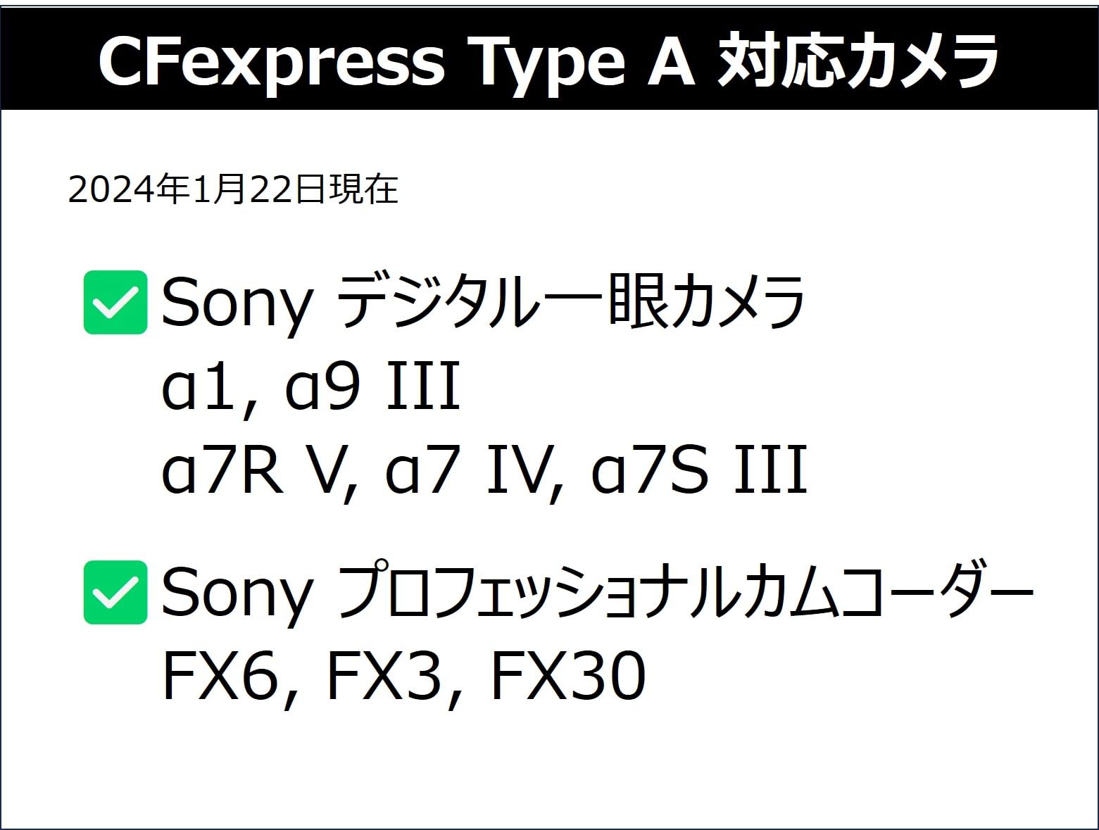 ProGrade Digital CFexpress 2.0 Type A GOLD 240GB VPG200 プログレードデジタル 正規輸入品 3
