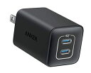 Anker 523 Charger (Nano 3, 47W) USB PD USB-C 急速充電器【PowerIQ 3.0 (Gen2)搭載/PSE技術基準適合/折りたたみ式プラグ】iPhone MacBook Air その他各種機器対応 (ブラック)