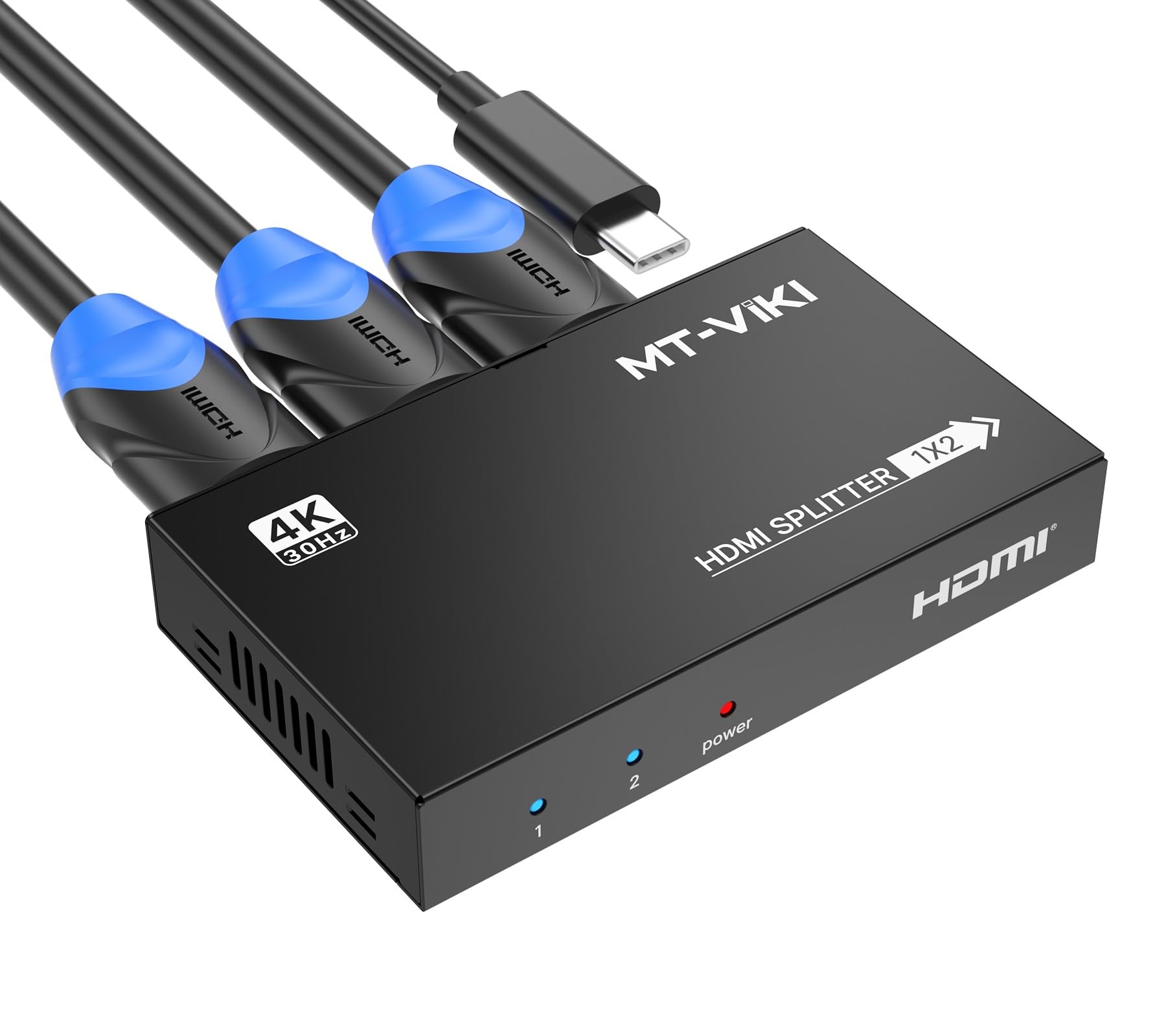 MT-VIKI ǿ4K HDMI ʬ۴ 12ϡǥ奢˥1x2ѥHDMIץå4K@30HzPS4 Fire Stick HDTVʣ/ߥ顼