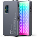 SmallRig Vibe P96L RGBビデオライト ポータブルLEDカメラライトフルカラー写真照明フィルライトCRI 96+調光可能2500K-8000K、充電式LEDデジタルSLRカメラ照明アルミニウム合金写真、ビデオ会議、YouTube、TikT