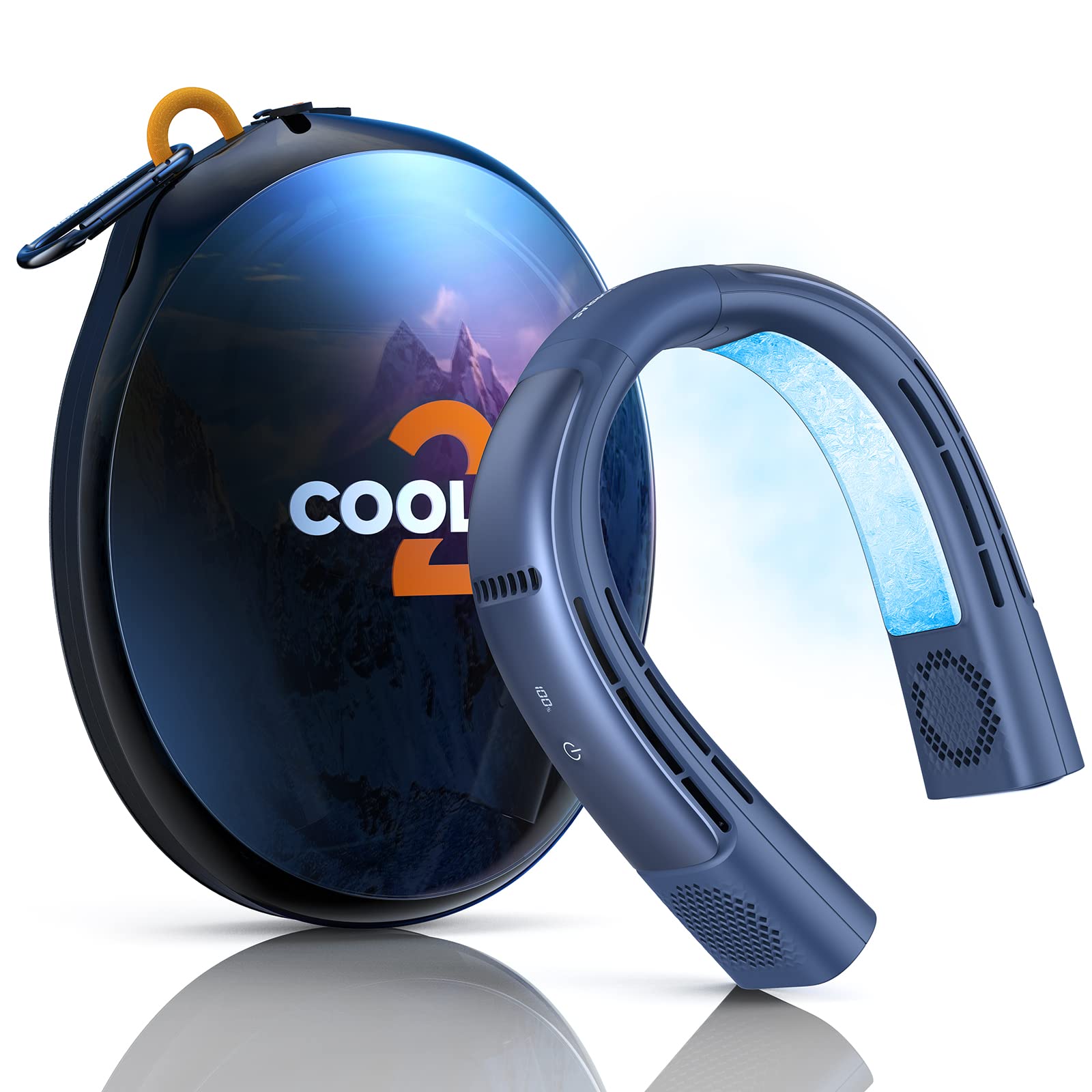 【COOLIFY 2・5000mAhモデル 】TORRAS ネッククーラー 首掛け扇風機 冷却プレート 母の日 ギフト 四風道送風 サラウンド型 9段階自由調節 携帯扇風機 くびかけ ねっくくーらー 冷房/暖房 半導体冷却 Type-c充電 熱中症対策 父