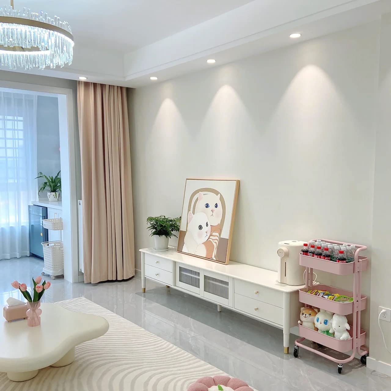 [Haimin]壁紙シール 壁紙 補修 賃貸OK 壁がみシール 無地 はがせるシール 透けない リフォーム ウォー..