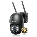 【 2.5K ・ナイトカラー・自動追尾 】 Ctronics 防犯カメラ 屋外 400万画素 屋外 監視カメラ WiFi 自動追跡 夜間カラー撮影 ヒューマン検知 wifi屋外カメラ 音声通話 遠隔操作 常時録画 全日録画 自動上書き LANケーブル 防犯