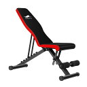 CuteeFox トレーニングベンチ インクラインベンチ デクラインベンチ 7段階調節 折り畳み式 耐荷重300KG 組立不要 フラットベンチ 収納便利 ホーム...