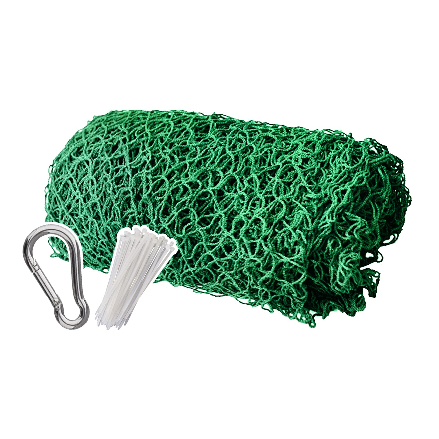 KAIDIDA グリーンネット 防鳥ネット 養生ネット 獣害防止ネット 転落防止ネット 5mx10m 25mm目 PP素材 ..