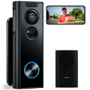 インターホン ワイヤレス 工事不要【400万画素・2.7K・SDカード...(3)