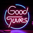 Good Times ネオンサイン 壁用ネオンライト 調光可能 ネオンサインインテリア 部屋装飾ネオン管 USB電源LEDネオ ン 結婚式 パーティー ルームデ...