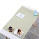 NOEINA オフィス用品 PUレザー デスクマット マウスマット PC机 学習机 パソコンマット ノートパソコンマット 大型 多機能 防水 耐久性 グリーン 100×50cm