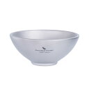 Boundless Voyage チタンお茶碗 二重構造 ボウル チタン製 食器 軽量 おしゃれ ラーメン鉢 お椀 どんぶり スープボウル 丼 ライスボウル 登山 ソロキャンプ バーベキュー アウトドア キャンプ用品 収納袋付き (S-220ml (Ti1