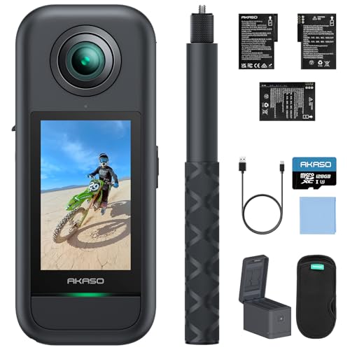 㤤ޡŹ㤨AKASO 360 ꥨ 360٥ 128GB SDդ-󥫥 5.7K360ư 72MP360ټ̿ 1/248MP󥵡 360ٿʿݻ 360 ѡࡼ 경ǽ AIԽ ʡפβǤʤ48,682ߤˤʤޤ