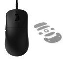 エンドゲームギア(Endgame Gear) OP1 8K 有線 ゲーミングマウス 8000Hz ポーリング PixArt PAW3395センサー Kailh GXスイッチ OP1 8K マウススケート(PTFE100%)セット 国内正規品 ブラック EG