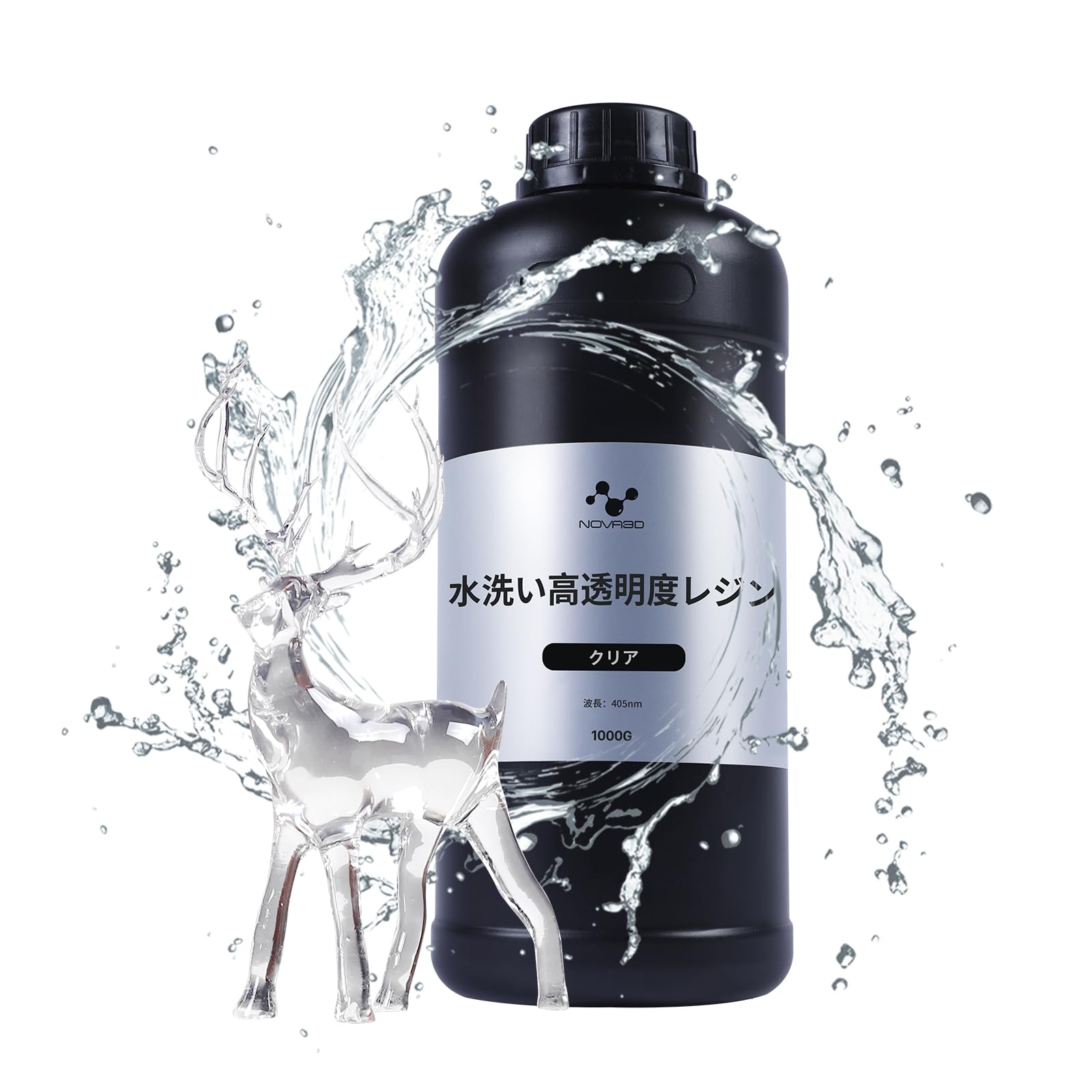 㤤ޡŹ㤨NOVA3D 쥸 Ʃ٥쥸ڲѤʤ+®++++Ѿ׷+ͥ줿ں+곫ǽ+ȿ궯۸¤3Dץ󥿡ѥ쥸 Photosensitive resin 405nm LCD SLA 1000g פβǤʤ6,440ߤˤʤޤ