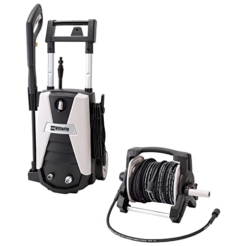 ZAOH 高圧洗浄機 ヴィットリオ Vittorio 10m高圧ゴムホース+10m延長高圧ゴムホース標準付属 ホースリー..