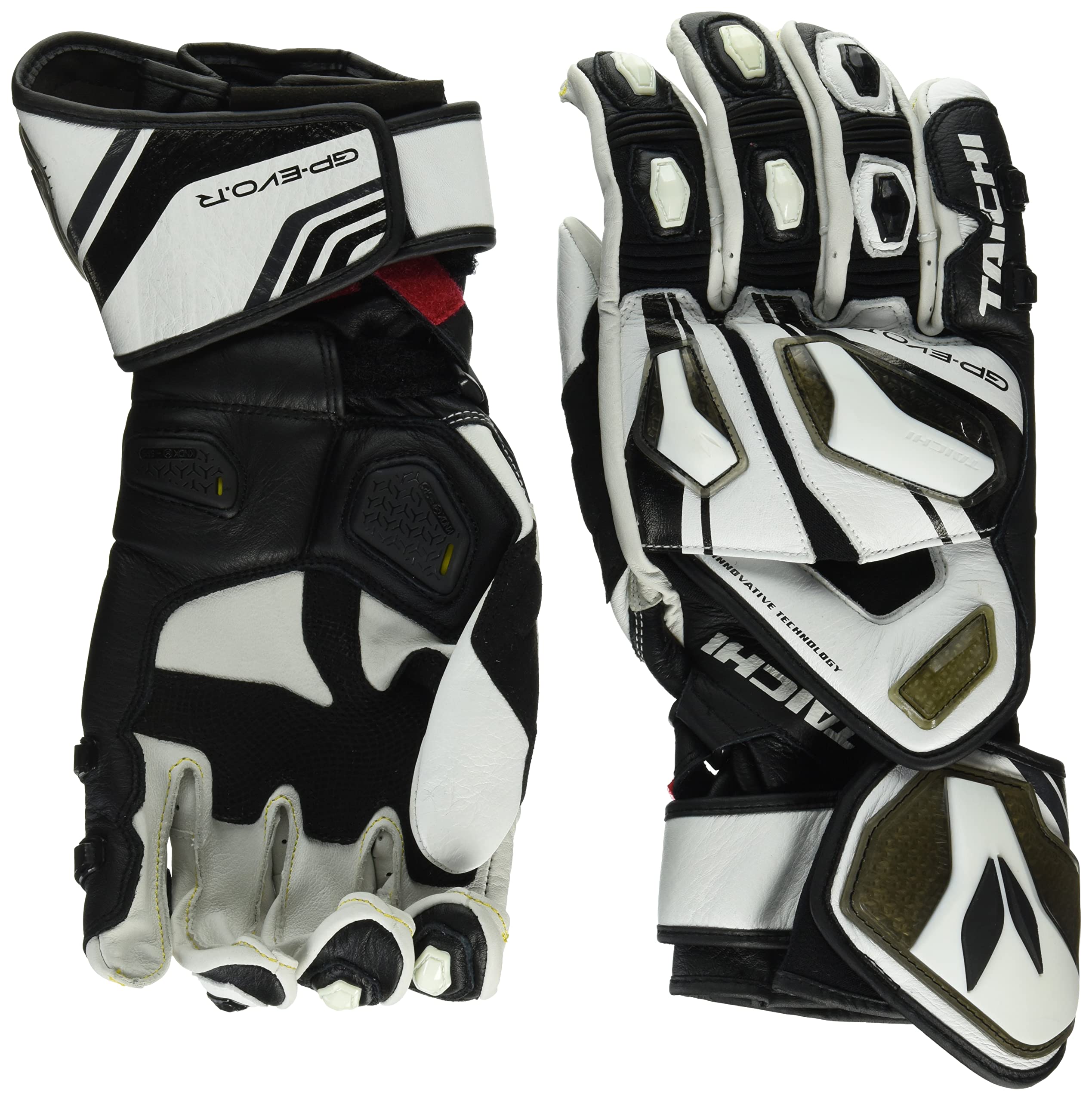 RSタイチ(RS TAICHI) GP-EVO.R レーシング グローブ プロテクター内蔵 CEレベル1 ロードレース ホワイ..