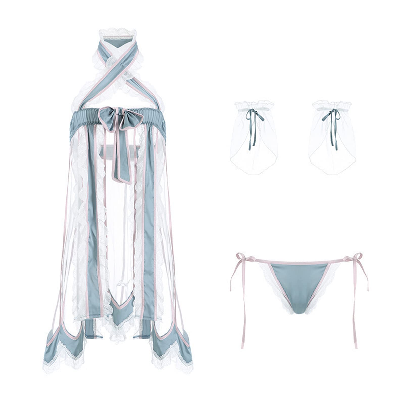 [Xverycan] コスプレ ランジェリー チャイナドレス チャイナ服 チャイナ セクシー コスプレ エロ 過激 ランジェリー 下着 コスチューム 透け透け シースルー スリップ ボンデージ ボディコンのサムネイル