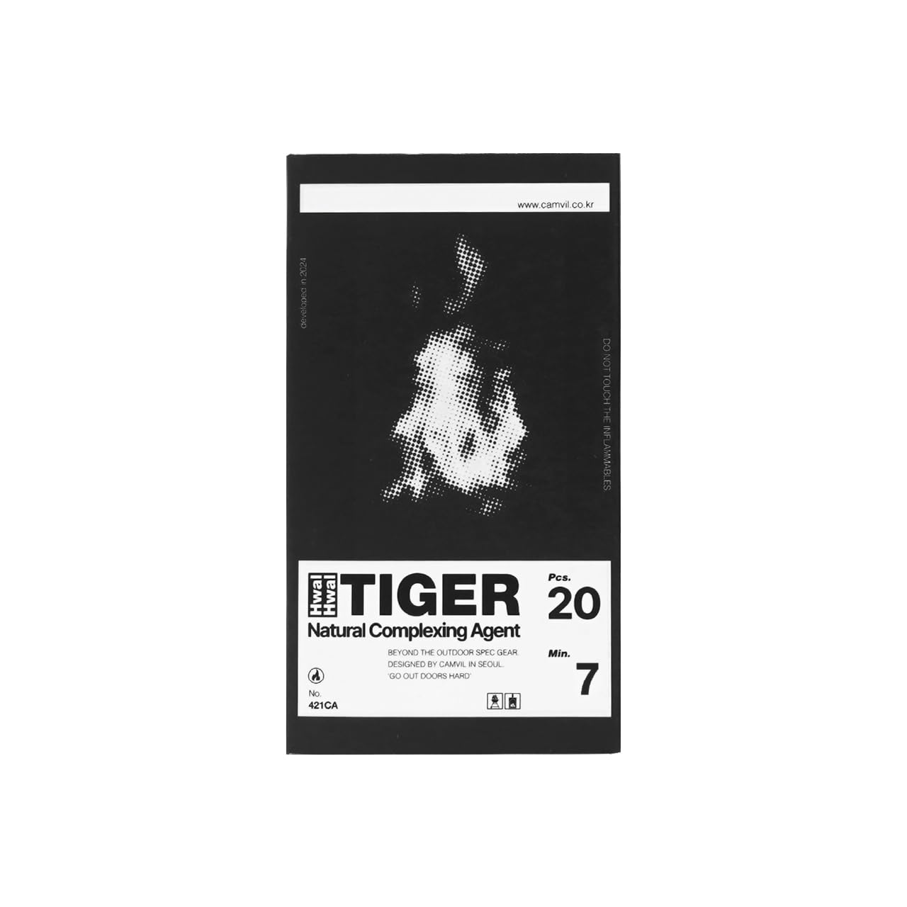 CAMVIL（ケムビル）メラメラタイガー着火剤 マッチ型着火剤 火起こし 焚き火 ライター不要 アウトドア ..