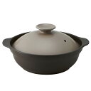 TAMAKI サーマテックIH対応 超軽量土鍋 9号 33cm 2,500ml モカ T-942345