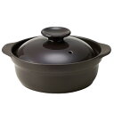 TAMAKI サーマテック一人用 IH対応 超軽量IH土鍋 6.5号チャコールグレー 23×20×高さ11×底直径15.7cm 使いやすい 軽い 陶器 800ml T-960301