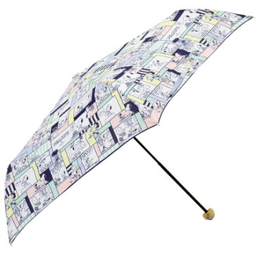 スヌーピー キャラクターアンブレラ 雨晴兼用雨傘 (折りたたみ傘/パズルドッグフード)スヌーピー グッズ UVカット90%以上 レディース 日傘 晴雨兼用 ギフト