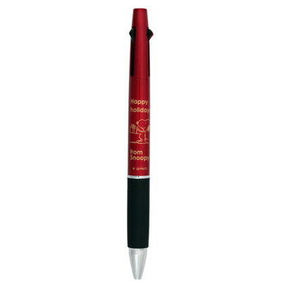 ボールペン（2000円程度） スヌーピー ジェットストリーム2&1ボールペン (レッド/プレゼント)スヌーピー 多機能ペン ジェットストリーム 2&1 シャープペン 0.5mm ボールペン 黒 赤 筆記具 SNOOPY スヌーピーグッズ おしゃれ かわいい キャラクター グッズ 大人 向け プレゼントJETSTREAM 2and1