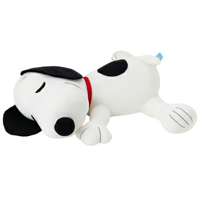 【おかいものSNOOPY限定】スヌーピー　すやすやフレンド　おうちでリラックールスヌーピー ぬいぐるみ 接触冷感 ひんやり 大きい 大きめ クールぬいぐるみ スヌーピーぬいぐるみ スヌーピーグッズ おしゃれ かわいい キャラクター グッズ 大人 向け プレゼント