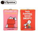 PEANUTS×LeSportsac BOOK POUCH (スヌーピーパル) スヌーピー レスポートサック コラボ ポーチ コンパクト 薄い SNOOPY ピーナッツ スヌーピーグッズ ギフト おしゃれ かわいい キャラクター グッズ プレゼント LeSportsac Special Placement