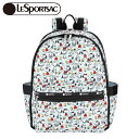 PEANUTS×LeSportsac ROUTE BACKPACK (スヌーピー&ウッドストック) スヌーピー レスポートサック コラボ リュック バックパック SNOOPY ピーナッツ スヌーピーグッズ ギフト おしゃれ かわいい キャラクター プレゼント LeSportsac スヌーピー&ウッドストック