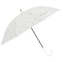 スヌーピー 晴雨兼用長傘 (アイスクリーム/ホワイト) スヌーピー 長傘 傘 50cm 晴雨兼用 雨傘 日傘 日焼け対策 UVカット 遮光 遮熱 はっ水 SNOOPY ピーナッツ スヌーピーグッズ おしゃれ かわいい ギフト プレゼント キャラクター グッズ