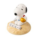 スヌーピー 万年カレンダー (アストロノーツ) スヌーピー カレンダー インテリア 卓上 陶器 磁器 SNOOPY スヌーピーグッズ ギフト プレゼント おしゃ...