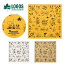 スヌーピー バンダナ(PEANUTS 75years) スヌーピー ロゴス LOGOS 53cm 綿100% SNOOPY スヌーピーグッズ ギフト プレゼント...