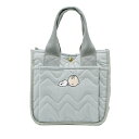 スヌーピー ポケットいっぱいミニトート (キルティング/blank look) トート バッグ 約H240×W250×D150mm 約200g 223175 SNOOPY スヌーピーグッズ ギフト プレゼント おしゃれ かわいい ピーナッツ キャラクター グッズ