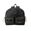 PEANUTS×OUTDOOR PRODUCTS リュック&コスメポーチ (黒)(約)ヨコ34×タテ30×マチ14cm SY1952BK-7