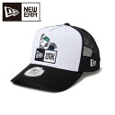 PEANUTS NEW ERA キャップ (ゴルフ 940AF ブラック/ホワイト)56.8~60.6cm 14432171 SNOOPY スヌーピーグッズ ギフト プレゼント