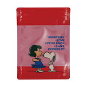 スヌーピー ストレージバッグセット 4P (スヌーピー&ルーシー/ピンク) ジッパーバッグ 140×55×190(h)mm PQ-911 SNOOPY スヌーピーグッズ ギフト プレゼント おしゃれ かわいい ピーナッツ キャラクター グッズ