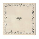 スヌーピー ランチクロス (A LIFE WITH PEANUTS) ポリエステル100% 約H450×W450mm 約50g 227357 SNOOPY スヌ...