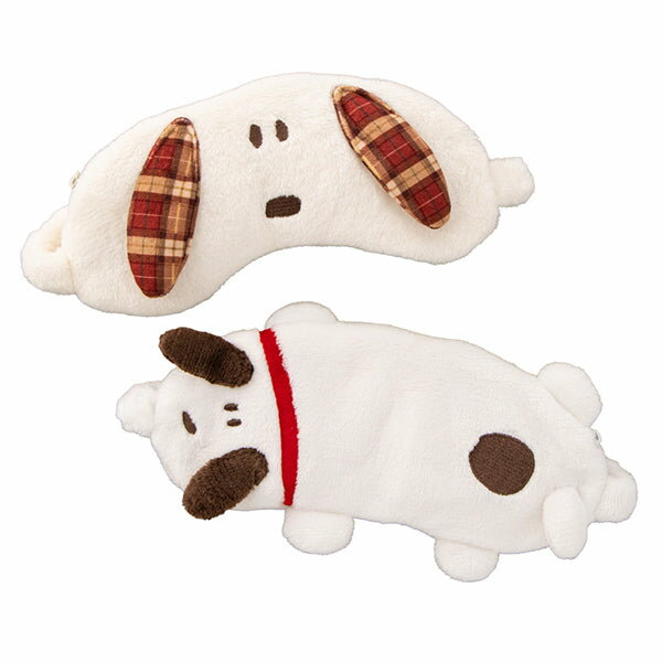 スヌーピー アイピロー あったかアイテム 本体カバーポリエステル100％ 中材シリカゲル 中袋ポリエステ..