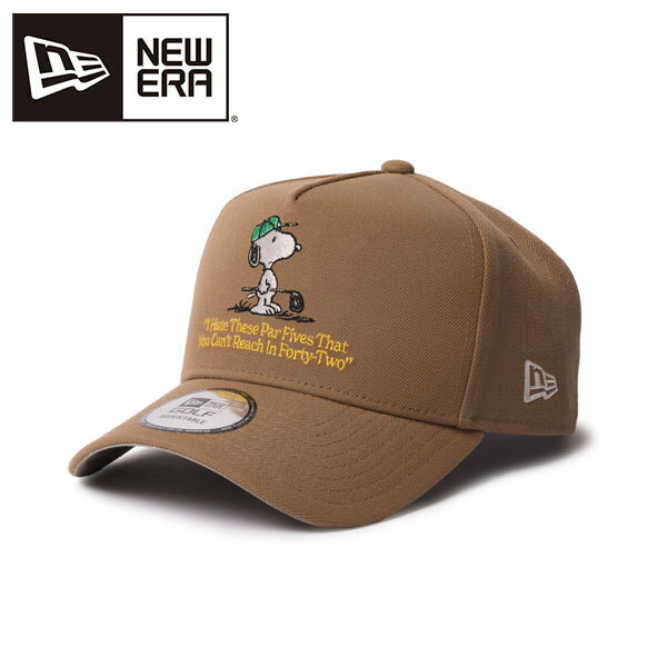 PEANUTS NEW ERA キャップ（GF 940AF PEANUTS IHPF KHA）NEW ERA 帽子 キャップ ポリエステル 100% つば裏部分綿 100% 56.8～60.6cm 14682549 SNOOPY スヌーピーグッズ ギフト プレゼント おしゃれ かわいい