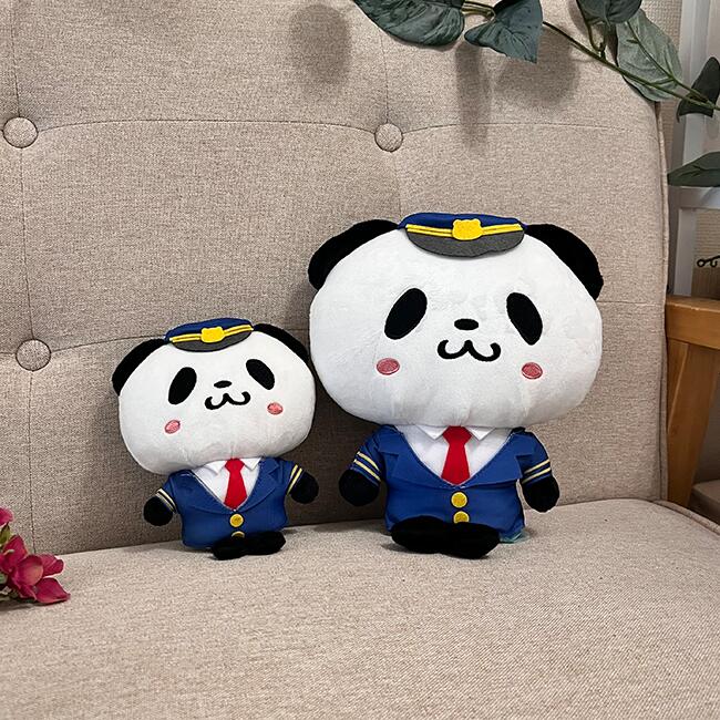 【SALE】お買いものパンダ Station シリーズ お座りぬいぐるみ L
