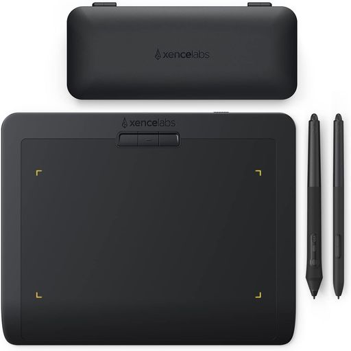 3D モデリング 【プロのドローイングタブレット】Xencelabsタブレットは、業界をリードする多数の現役クリエイターの意見を取り入れて共同でデザインされました。 アクティブエリア(6.93X 3.89インチ)は、業界標準のディスプレイと一致する真の16:9アスペクト比を備えています。うちの描画タブレットは、教育、グラフィックデザイン、ゲームデザインとシミュレーション、2D/3Dアニメーション、および工業デザインなど、さまざまな業界でも広く使用されています。 【ペンタブレットのシステム要件】タブレットはWindows7以降、Mac OS X 10.12以降、Linuxに対応できます。ワイヤレスまたはケーブル接続には USB Type-A ポート( Type-C アダプタを含む)が必要です。ドライバーをダウンロードするためのインターネットアクセスできます。 【ペンケースと付属品を備えた2種類のデジタルペン】ペンをタブレット表面に押し込む強さに応じて、太いまたは細いの線でもを描きます。