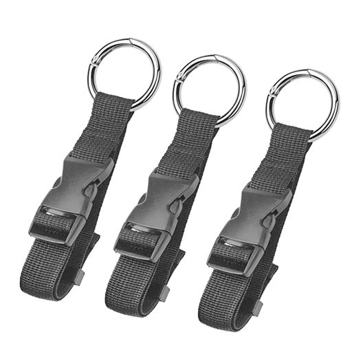 【パッケージ内容】3セット。調節範囲:15cm~19cm、幅:2.5cm。カラー:ブラック。 【素材】フック(亜鉛合金)、ストラップ(ナイロン)、ワンタッチバックル(プラスチック)、アジャスター(プラスチック)など、高品質な素材を使用。高い耐荷重性を持ち、緩みにくく、荷物をしっかりと固定し、長期間ご使用いただけます。 【滑り落ちと紛失防止】ストラップがスーツケースにしっかりと固定し、移動中の荷物の滑り落ちを効果的に防止します。また、スーツケース専用の「紛失防止バックル」としても使用でき、貴重品の紛失リスクを大幅に軽減します。 【両手が自由になる】ショッピングバッグ、バックパック、ハンドバッグ、コートなどをスーツケースにスマートかつ簡単に吊り下げることができ、複数の荷物を持ち歩く煩わしさから解放されます。空港や駅構内を、落ち着いて優雅に歩くことができます。 【幅広い用途】出張、通勤、旅行、休日の外出など様々な場面で活躍できます。季節の変わり目には、脱いだジャケット、スーツ、ストール、マフラー、手袋、帽子などをバッグ、リュック、スーツケース、またはハンドバッグにかけて、気軽に持ち歩くことができます。