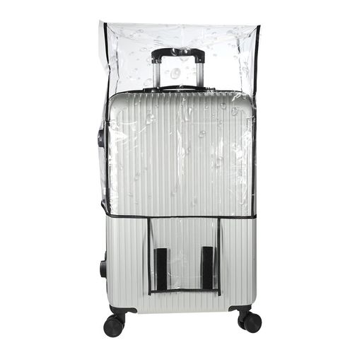 荷物カバーが1個付属します。ご購入前にスーツケースのサイズを測ってください。60 cmの荷物カバーは高さ60 cm x 幅41 cm x 厚さ28 cmです。 利点:荷物プロテクターはPVC素材で作られており、荷物を湿気や汚れから効果的に保護するように設計されています。滑らかな表面を採用しており、お手入れが簡単で、しわや破損に強いです。このプロテクターは荷物をしっかりと保護し、旅行の利便性を高めます。 汎用:荷物カバーは主に、飛行機、電車、クルーズ船、バスでの旅行中に、荷物、手荷物、スーツケース、旅行用品、貴重品を保護するために使用されます。傷、ほこり、水に耐えるように設計されており、貴重なスーツケースを良好な状態で保護します。 簡単にアクセス可能で折り畳み可能:当社の丈夫な荷物カバープロテクターは、簡単にアクセスでき、折りたたんで持ち運びや保管が楽にできるように設計されています。底部の安全なフープとループの留め具を使用すると、素早く取り付けたり取り外したりできます。 注意:1.ご注文前にサイズと色をご確認ください。手作業による計測のため、若干の誤差が生じる場合があります。