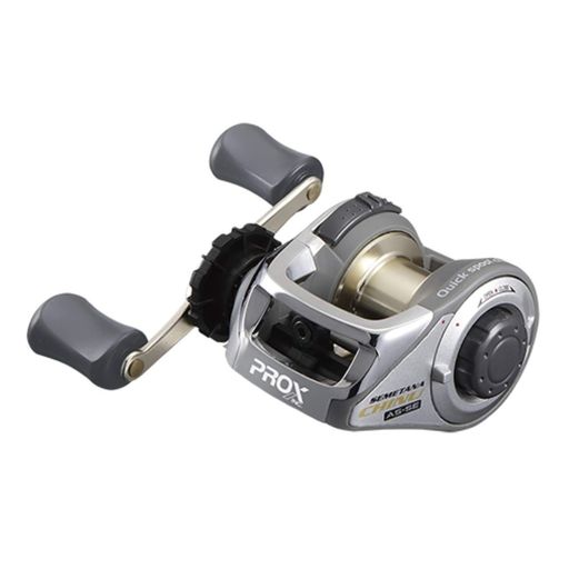 商品コード:STCASS ハンドル:右●ナイロンライン(号/m):2/150 3/100 ギア比:6.0:1●ベアリング+クラッチ:1BB+1 標準自重:180g 最大ドラグ力:2kg●最大巻上長(cm/ハンドル1回転):66
