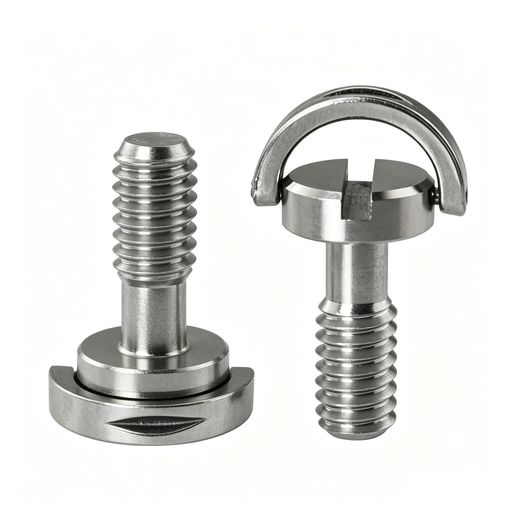 【サイズ】ネジ規格 1 4 インチ ネジ部長さ 11.5mm 頭部直径 11mm 頭高 4mm 段差部 5.5mm 国内一眼レフミラーレスカメラ三脚全機種に適合する汎用サイズ 【素材】全体高品質ステンレス素材を採用 潮風や湿気に強く錆びにくい 硬度が高くネジ山が潰れにくく長期間使用可能 【メリット】回転式 Dリング付きで工具なし手回しで締め付け可能 ストラップ穴として活用できカメラストラップ取付に便利 頭部スリット付きコインやマイナスドライバーで補助締め OK 平座金一体型でカメラ本体やクイックプレートの塗装を傷つけにくい ネジ山が精密に加工されガタつきなくしっかり固定 【使用シーン】一眼レフミラーレスコンデジの三脚雲台クイックプレート固定 カメラケージリグスタビライザー拡張部品取付 カメラストラップリストストラップの取付金具として活用 屋外海辺登山など湿気の多い撮影環境に最適 【数量カラー】1 セット 2 個入り シルバー金属一色展開 小型軽量で撮影バッグに収納しやすい