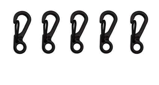 SFミニスナップフック ストラップ ロープ、キーホルダーなどに取り付け EDC用品 ブ...