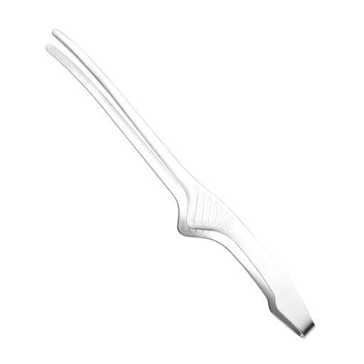 FineGood トング ステンレス 1本セット 24cm 自立式先端浮き設計 滑り止め加工 軽量堅牢 焼肉/バーベキュー/キャンプ/調理用 薬味/揚げ物/パスタ対応 食洗器対応