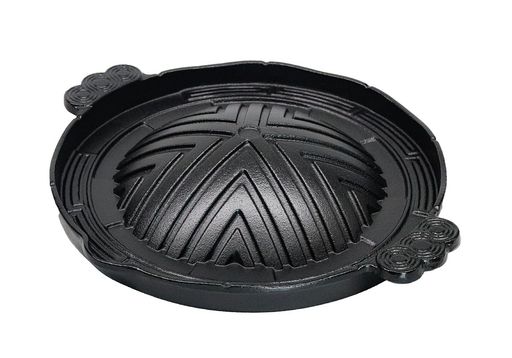 アサヒ 鉄ジンギス鍋 29cm (H-304-25) 鋳鉄 台湾 QGV11029