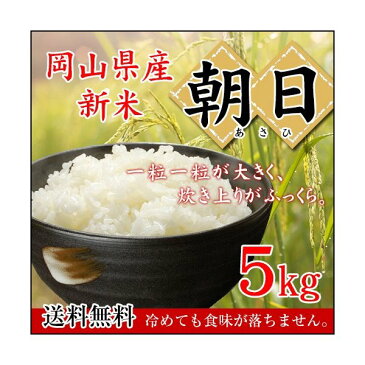 米 お米 5kg 朝日 30年岡山産 送料無料