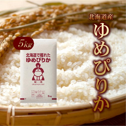 米 お米 5kg 北海道産 ゆめぴりか (5kg×1袋) 令和3年産 お米 送料無料