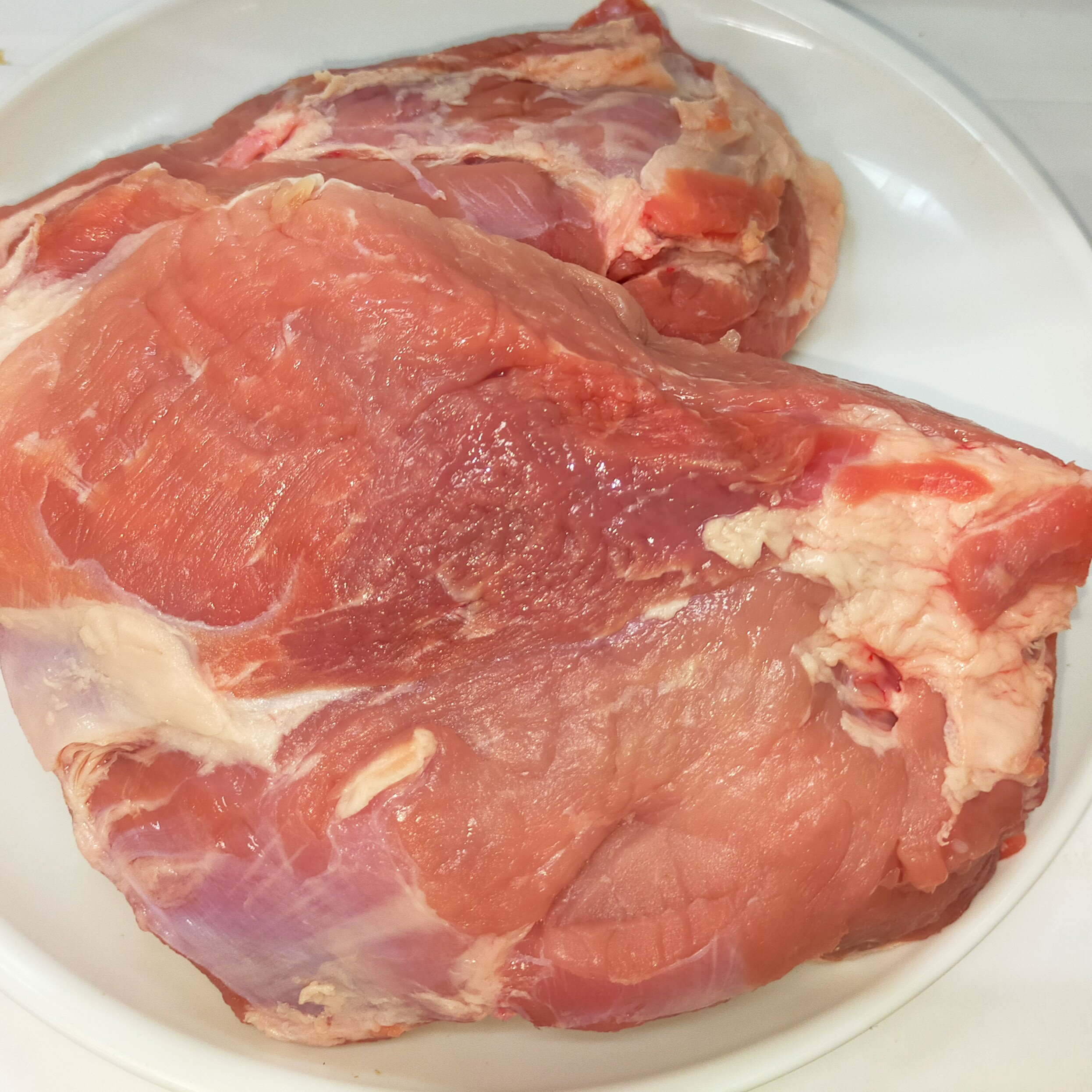 国産 豚モモ ブロック 1kg 豚肉 【冷凍便発送】【代金引換不可】